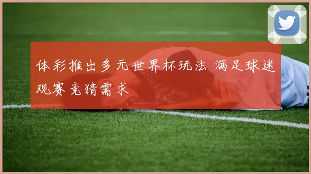 体彩推出多元世界杯玩法 满足球迷观赛竞猜需求